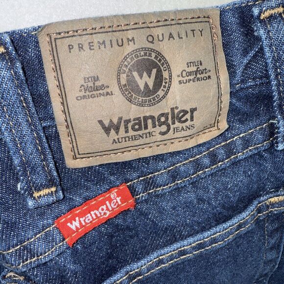 Mens Wrangler 5 Star Regular Fit Jean Premium Denim size 34x29 - Picture 5 of 9